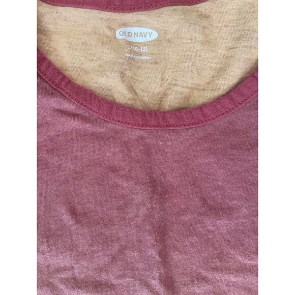 Old Navy Girls Pink & Cream Ombre Tank Top Size L (10-12) - Picture 3 of 3